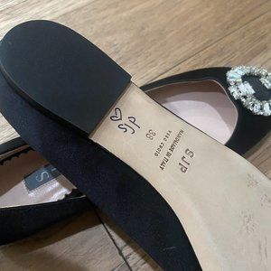 SINGED Divine Pointed Ballet Flats by SJP